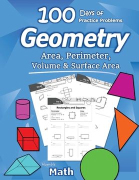 portada Humble Math - Area, Perimeter, Volume, & Surface Area (en Inglés)