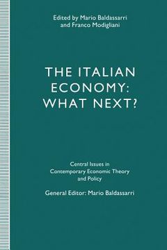 portada The Italian Economy: What Next? (en Inglés)