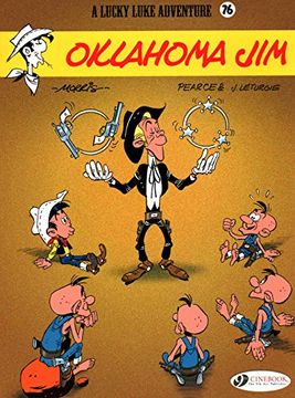 portada Lucky Luke 76 Oklahoma jim (en Inglés)