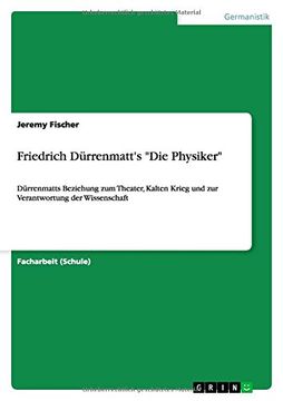 portada Friedrich Dürrenmatt's "Die Physiker" (German Edition)