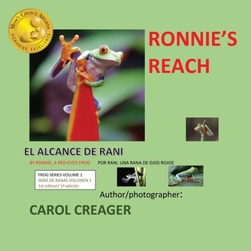 portada Ronnie's Reach: My Story, by a Red-eyed Tree Frog (en Inglés)