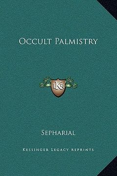 portada occult palmistry (en Inglés)