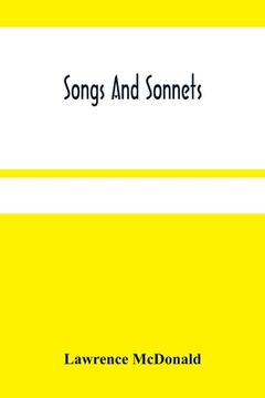 portada Songs And Sonnets (en Inglés)
