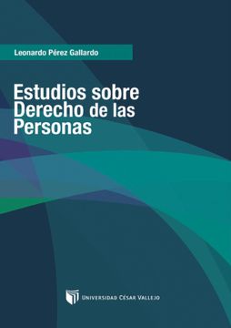 portada Estudio sobre derechos de las personas (in Spanish)