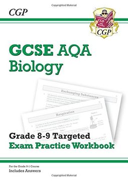 portada New GCSE Biology AQA Grade 8-9 Targeted Exam Practice Workbook (includes Answers)