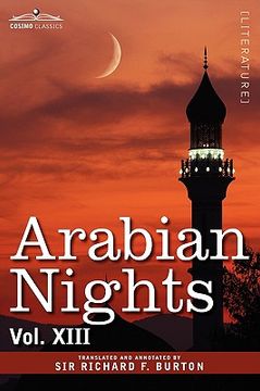 portada arabian nights, in 16 volumes: vol. xiii