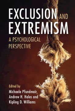 portada Exclusion and Extremism: A Psychological Perspective (in English)