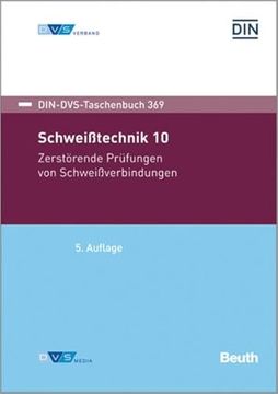 portada Din-Dvs Taschenbuch 369 Zerst? Rende Pr? Fungen von Schwei? Verbindungen (in German)