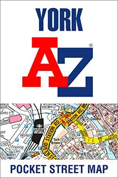 portada York a-z Pocket Street map (en Inglés)