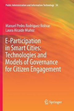 portada E-Participation in Smart Cities: Technologies and Models of Governance for Citizen Engagement (in English)