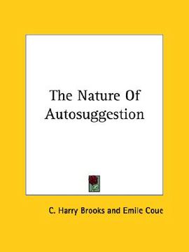 portada the nature of autosuggestion (en Inglés)