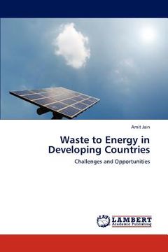 portada waste to energy in developing countries (en Inglés)