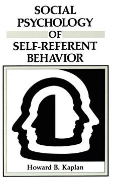 portada Social Psychology of Self-Referent Behavior (in English)
