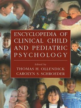 portada Encyclopedia of Clinical Child and Pediatric Psychology (en Inglés)