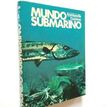 portada Mundo Submarino Enciclopedia Cousteau Tomo 4