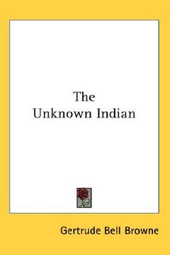 portada the unknown indian (in English)