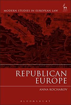 portada Republican Europe (Modern Studies in European Law) (en Inglés)