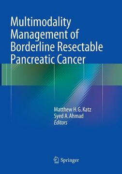 portada Multimodality Management of Borderline Resectable Pancreatic Cancer (en Inglés)
