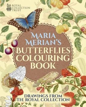 portada Maria Merian's Butterflies Colouring Book (Colouring Books)