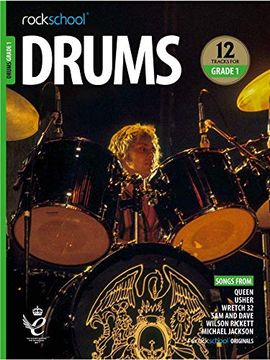 portada Rockschool Drums Grade 1 (2018) (en Inglés)