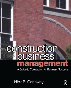 portada Construction Business Management (en Inglés)