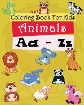 portada Coloring Book For Kids : Animals A-Z: Coloring pages Freestyle