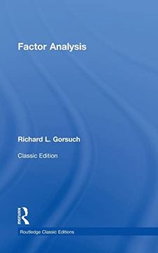 portada Factor Analysis: Classic Edition (Psychology Press & Routledge Classic Editions) (en Inglés)