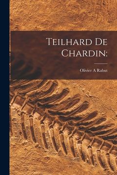 portada Teilhard De Chardin