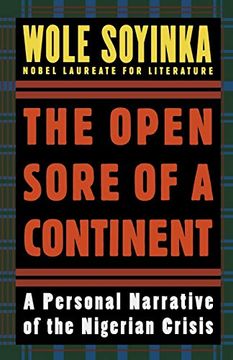 portada The Open Sore of a Continent: A Personal Narrative of the Nigerian Crisis (W. E. B. Du Bois Institute) (in English)