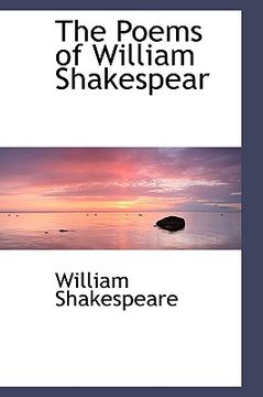 portada the poems of william shakespear (in English)