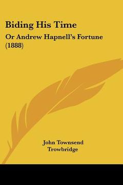 portada biding his time: or andrew hapnell's fortune (1888) (en Inglés)