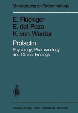 portada prolactin: physiology, pharmacology and clinical findings (en Inglés)