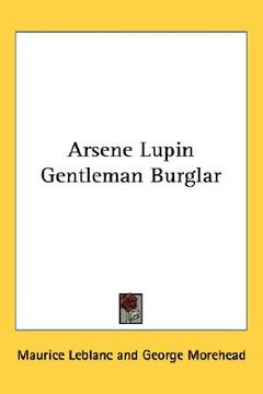 portada arsene lupin gentleman burglar (en Inglés)