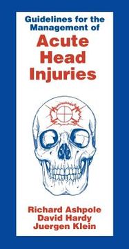 portada Guidelines for Management of Acute Head Injury (in English)