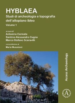 portada Hyblaea: Studi Di Archeologia E Topografia Dell'altopiano Ibleo (en Italiano)