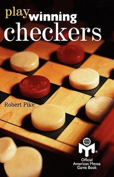 play winning checkers,official mensa game book (en Inglés)