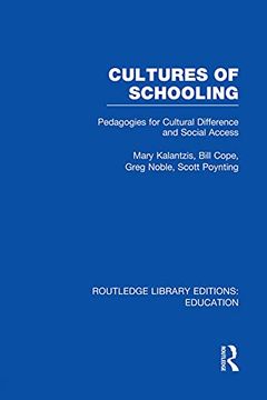 portada Cultures of Schooling (Rle edu l Sociology of Education) (in English)