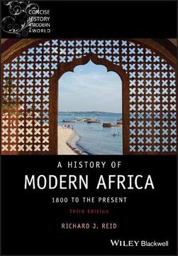 portada A History of Modern Africa: 1800 to the Present (Wiley Blackwell Concise History of the Modern World) (en Inglés)