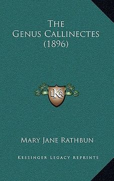 portada the genus callinectes (1896) (in English)