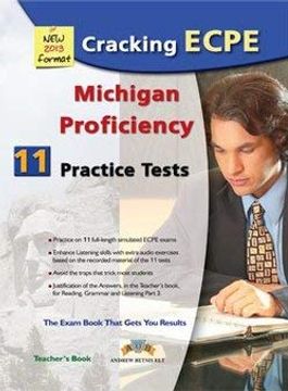 portada Cracking the Michigan Ecpe tb 11 Tests