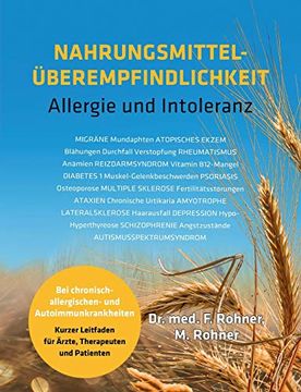 portada Nahrungsmittelüberempfindlichkeit: Allergie und Intoleranz bei Chronisch Allergischen- und Autoimmunkrankheiten 
