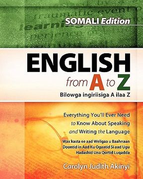 portada somali edition - english from a to z (en Inglés)