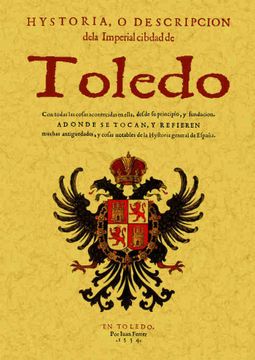 portada Historia o Descripción de la Imperial Ciudad de Toledo
