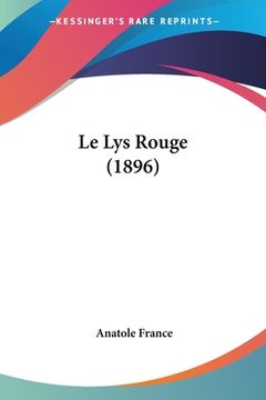 portada Le Lys Rouge (1896) (in French)