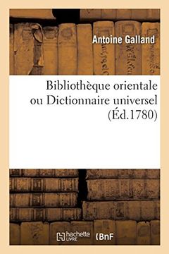 portada Bibliothèque Orientale ou Dictionnaire Universel (Langues) (in French)