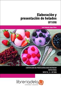 portada Elaboración y Presentación de Helados (in Spanish)