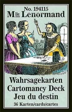 portada Lenormand Wahrsagekarten: 36 Karten mit Anleitung (in German)