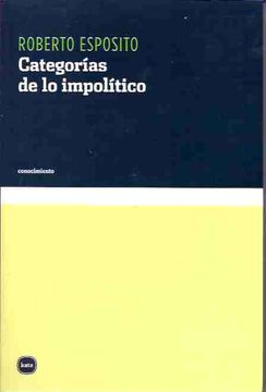 portada Categorias de lo Impolitico (in Spanish)
