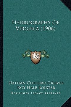 portada hydrography of virginia (1906) (en Inglés)