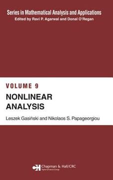 portada Nonlinear Analysis (in English)